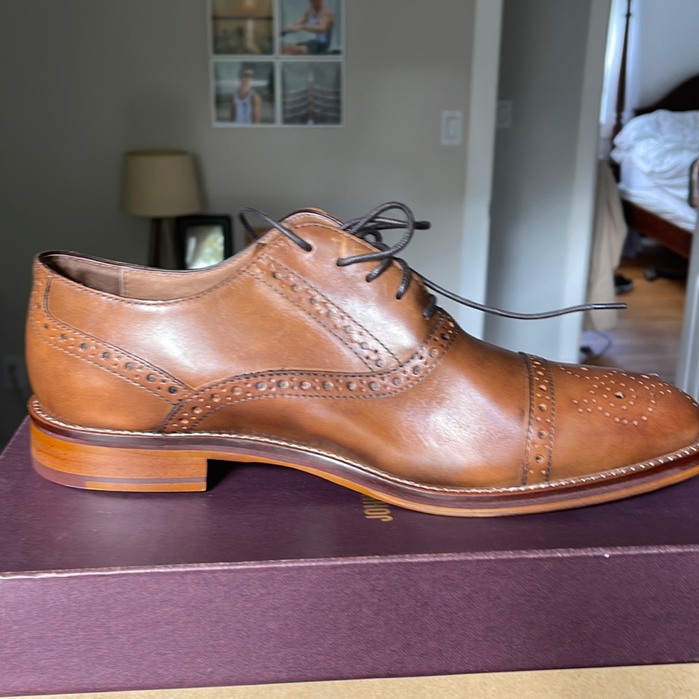 Johnson and Murphy Brand New Conrad Tan